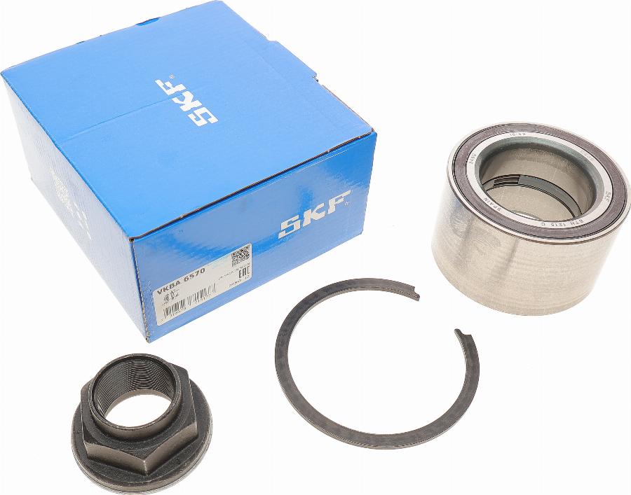 SKF VKBA 6570 - Комплект подшипника ступицы колеса www.parts5.com