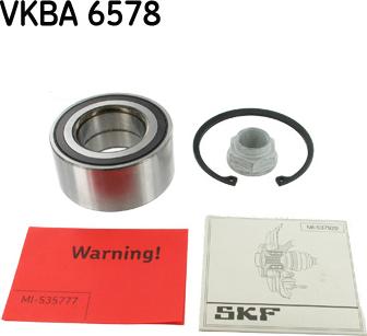 SKF VKBA 6578 - Set rulment roata www.parts5.com