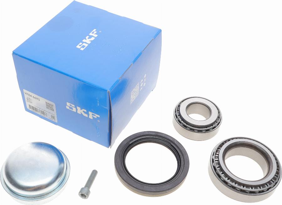 SKF VKBA 6693 - Комплект подшипника ступицы колеса www.parts5.com