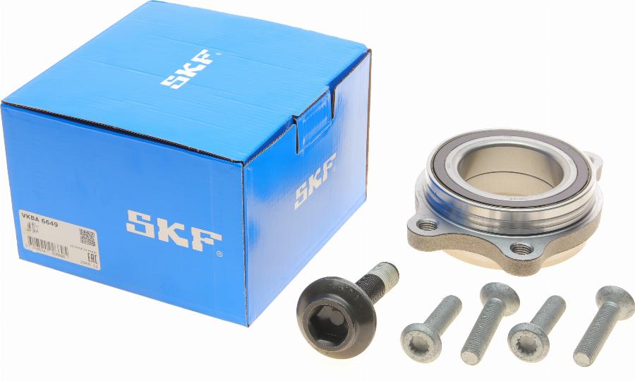 SKF VKBA 6649 - Σετ ρουλεμάν τροχών www.parts5.com