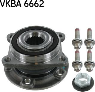 SKF VKBA 6662 - Комплект подшипника ступицы колеса www.parts5.com
