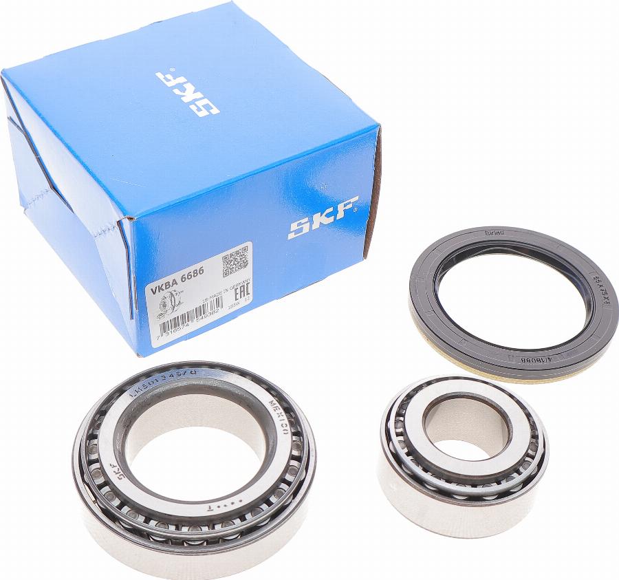 SKF VKBA 6686 - Комплект колесен лагер www.parts5.com