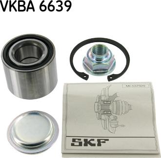 SKF VKBA 6639 - Wheel hub, bearing Kit www.parts5.com