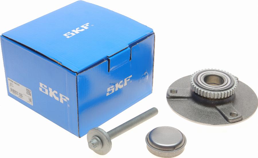 SKF VKBA 6624 - Wheel hub, bearing Kit www.parts5.com