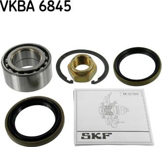 SKF VKBA 6845 - Pyöränlaakerisarja www.parts5.com