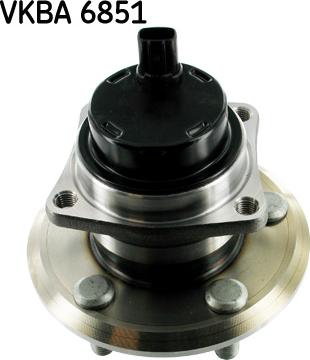 SKF VKBA 6851 - Комплект подшипника ступицы колеса www.parts5.com