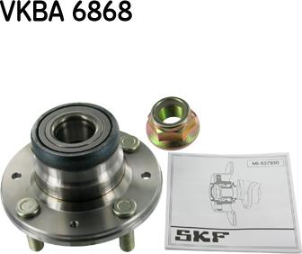 SKF VKBA 6868 - Комплект подшипника ступицы колеса www.parts5.com