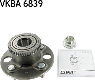 SKF VKBA 6839 - Lożisko kolesa - opravná sada www.parts5.com