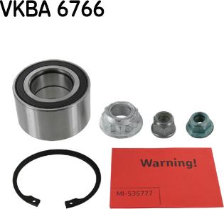 SKF VKBA 6766 - Tekerlek yatağı seti www.parts5.com