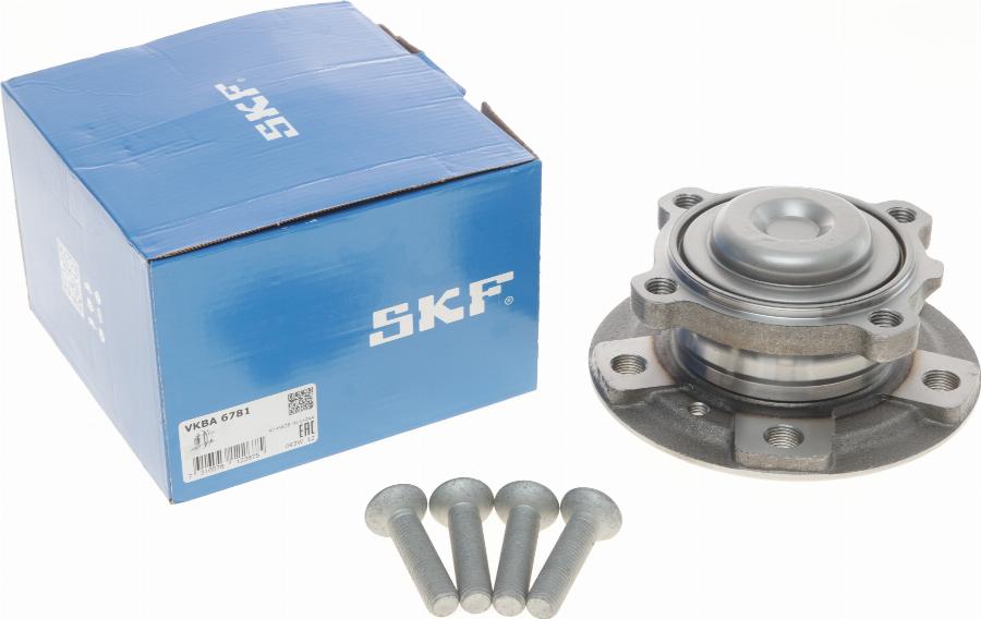 SKF VKBA 6781 - Wheel hub, bearing Kit www.parts5.com