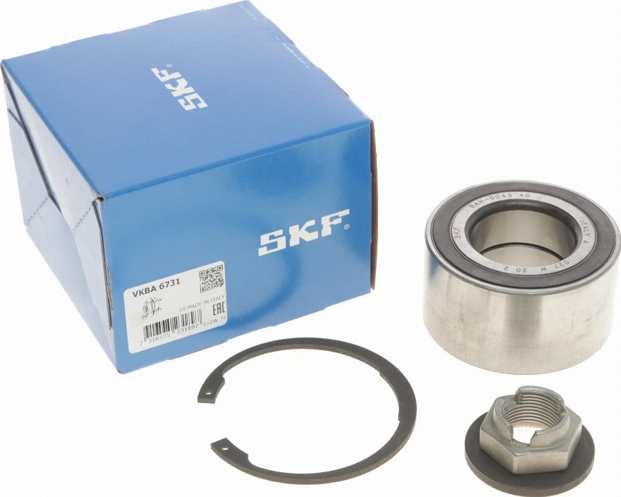 SKF VKBA 6731 - Juego de cojinete de rueda www.parts5.com