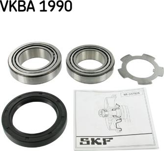 SKF VKBA 1990 - Kerékcsapágy készlet www.parts5.com