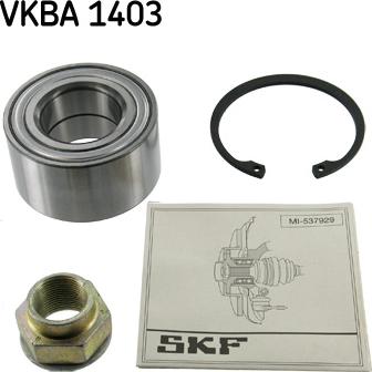 SKF VKBA 1403 - Комплект подшипника ступицы колеса www.parts5.com