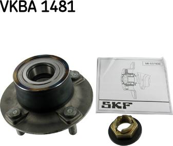 SKF VKBA 1481 - Set rulment roata www.parts5.com