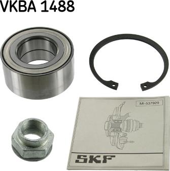 SKF VKBA 1488 - Tekerlek yatağı seti www.parts5.com