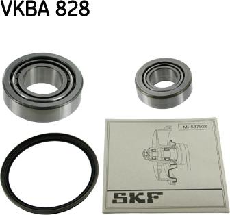 SKF VKBA 828 - Комплект подшипника ступицы колеса www.parts5.com