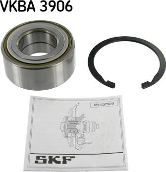 SKF VKBA 3906 - Комплект подшипника ступицы колеса www.parts5.com