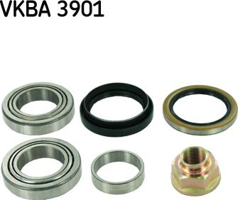 SKF VKBA 3901 - Комплект колесен лагер www.parts5.com