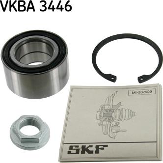 SKF VKBA 3446 - Zestaw łożysk koła www.parts5.com