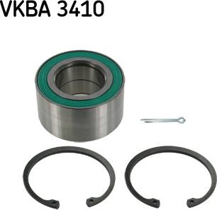 SKF VKBA 3410 - Pyöränlaakerisarja www.parts5.com