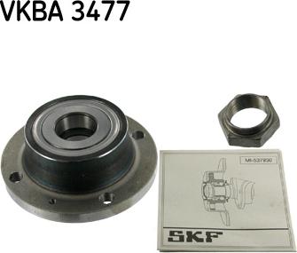 SKF VKBA 3477 - Wheel hub, bearing Kit parts5.com