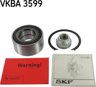 SKF VKBA 3599 - Set rulment roata www.parts5.com