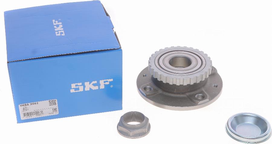 SKF VKBA 3592 - Wheel hub, bearing Kit www.parts5.com