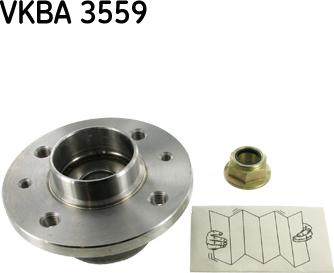 SKF VKBA 3559 - Rattalaagrikomplekt www.parts5.com