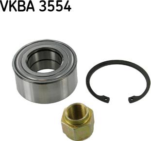 SKF VKBA 3554 - Kerékcsapágy készlet www.parts5.com