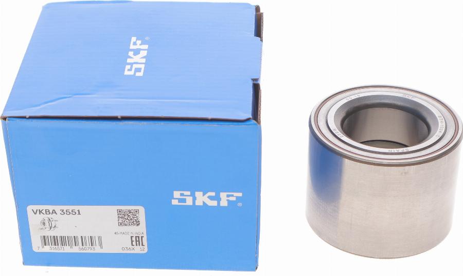 SKF VKBA 3551 - Set rulment roata www.parts5.com