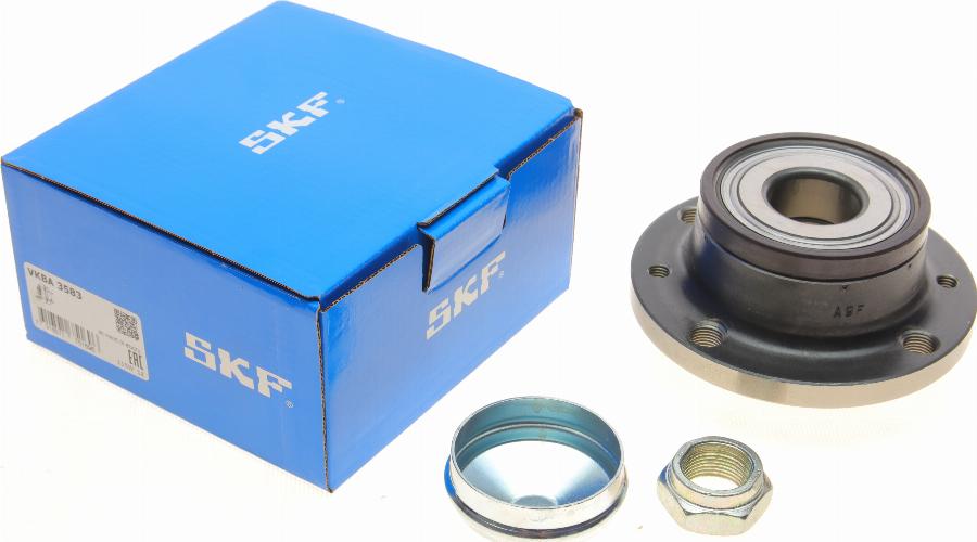 SKF VKBA 3583 - Σετ ρουλεμάν τροχών www.parts5.com