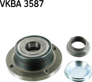 SKF VKBA 3587 - Juego de cojinete de rueda www.parts5.com