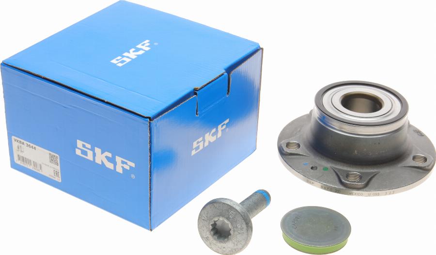 SKF VKBA 3644 - Σετ ρουλεμάν τροχών www.parts5.com