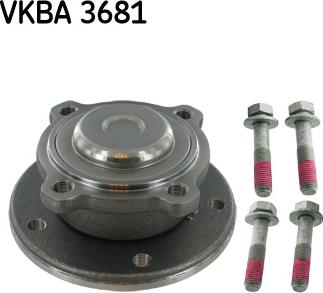 SKF VKBA 3681 - Set rulment roata www.parts5.com