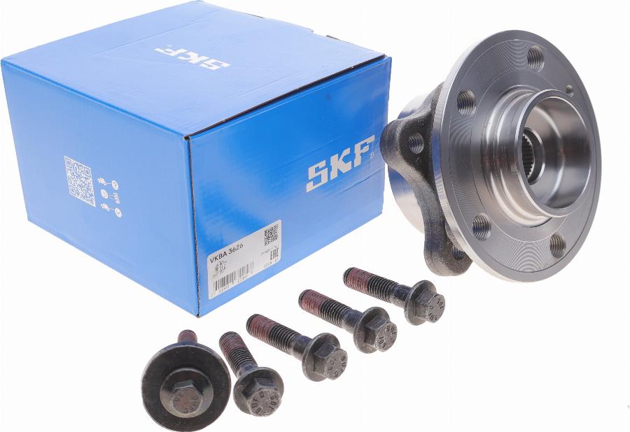 SKF VKBA 3626 - Σετ ρουλεμάν τροχών www.parts5.com