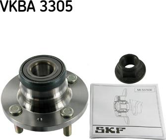 SKF VKBA 3305 - Комплект подшипника ступицы колеса www.parts5.com