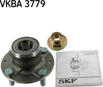 SKF VKBA 3779 - Lożisko kolesa - opravná sada www.parts5.com