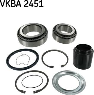 SKF VKBA 2451 - Komplet kolesnega lezaja www.parts5.com