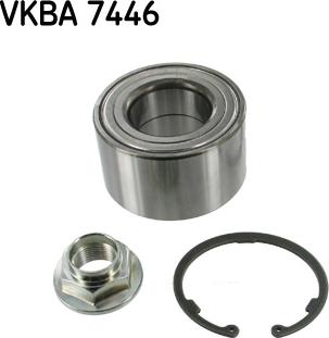 SKF VKBA 7446 - Комплект подшипника ступицы колеса www.parts5.com