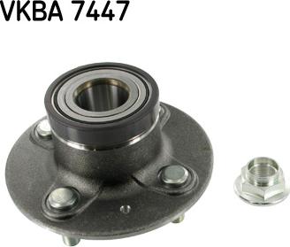 SKF VKBA 7447 - Wheel hub, bearing Kit www.parts5.com