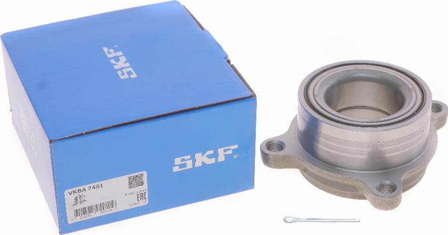 SKF VKBA 7451 - Wheel hub, bearing Kit parts5.com