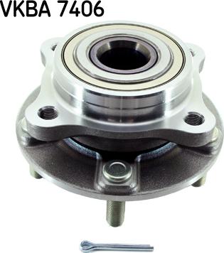 SKF VKBA 7406 - Kit de roulements de roue www.parts5.com