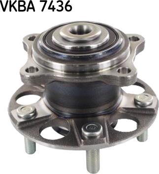 SKF VKBA 7436 - Комплект подшипника ступицы колеса www.parts5.com