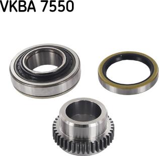 SKF VKBA 7550 - Wheel hub, bearing Kit www.parts5.com