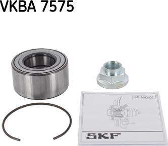 SKF VKBA 7575 - Комплект подшипника ступицы колеса www.parts5.com