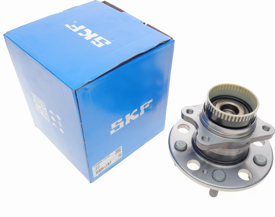 SKF VKBA 7570 - Wheel hub, bearing Kit www.parts5.com