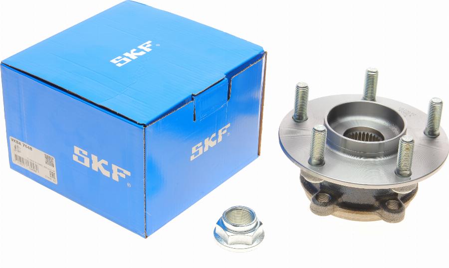 SKF VKBA 7648 - Wheel hub, bearing Kit www.parts5.com