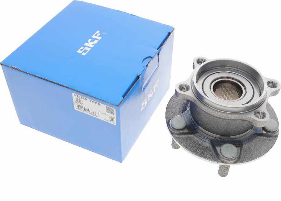 SKF VKBA 7652 - Wheel hub, bearing Kit www.parts5.com