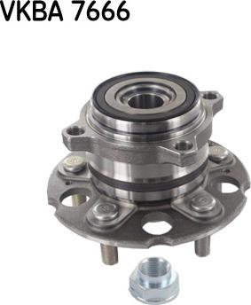 SKF VKBA 7666 - Tekerlek yatağı seti www.parts5.com