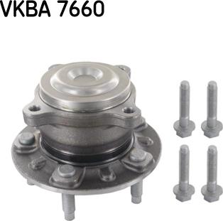 SKF VKBA 7660 - Wheel hub, bearing Kit parts5.com